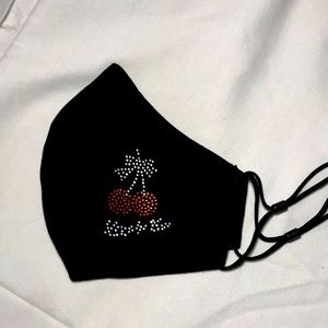 NEW HANDMADE Bling Face Covers 2 layered